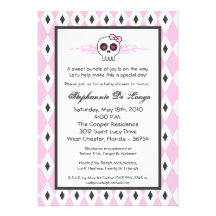 invitación de la fiesta de bienvenida al bebé del 