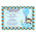Invitación de la fiesta de bienvenida al bebé del 