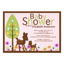 Invitación de la fiesta de bienvenida al bebé del 