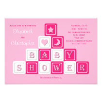 Invitación de la fiesta de bienvenida al bebé del  invitaciones