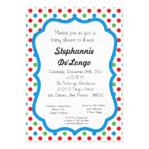 invitación de la fiesta de bienvenida al bebé del 