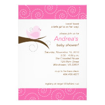 Invitación de la fiesta de bienvenida al bebé del 