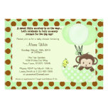 Invitación de la fiesta de bienvenida al bebé del 