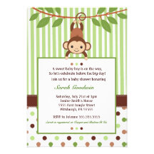 Invitación de la fiesta de bienvenida al bebé del 