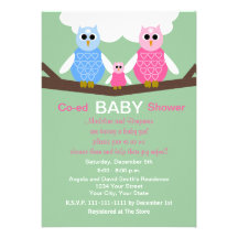 Invitación de la fiesta de bienvenida al bebé del 