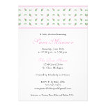 Invitación de la fiesta de bienvenida al bebé del 