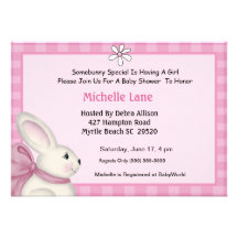 Invitación de la fiesta de bienvenida al bebé del 