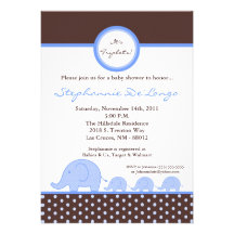 invitación de la fiesta de bienvenida al bebé del 