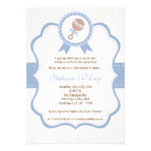 invitación de la fiesta de bienvenida al bebé del 
