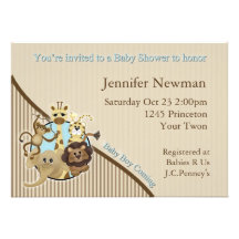 Invitación de la fiesta de bienvenida al bebé del 