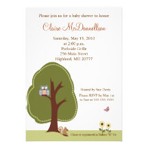 Invitación de la fiesta de bienvenida al bebé del 