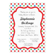 invitación de la fiesta de bienvenida al bebé del 