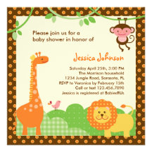 Invitación de la fiesta de bienvenida al bebé del 