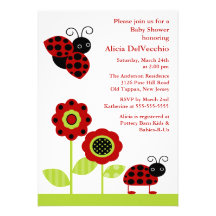 Invitación de la fiesta de bienvenida al bebé del 