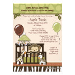 Invitación de la fiesta de bienvenida al bebé del 
