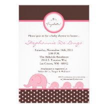 invitación de la fiesta de bienvenida al bebé del 