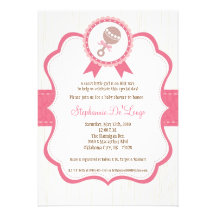 invitación de la fiesta de bienvenida al bebé del 
