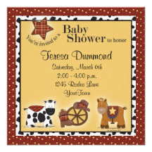Invitación de la fiesta de bienvenida al bebé del 