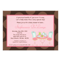 invitación de la fiesta de bienvenida al bebé del 