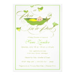 Invitación de la fiesta de bienvenida al bebé - gu