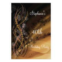 Invitación de la fiesta de cumpleaños cualquier cu