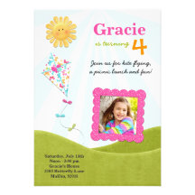 Invitación de la fiesta de cumpleaños de la comida