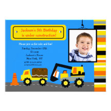 Invitación de la fiesta de cumpleaños de la foto d