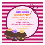 Invitación de la fiesta de cumpleaños de la magdal