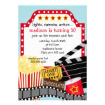 Invitación de la fiesta de cumpleaños de la pelícu