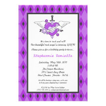 invitación de la fiesta de cumpleaños de Tatto del