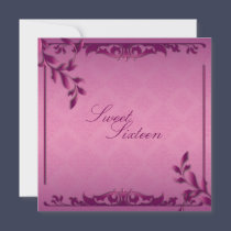 Invitación de la fiesta de cumpleaños del dulce di invitaciones