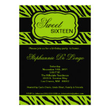 invitación de la fiesta de cumpleaños del estampad