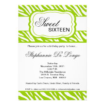 invitación de la fiesta de cumpleaños del estampad