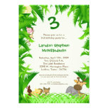 invitación de la fiesta de cumpleaños del parque z