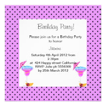 INVITACIÓN DE LA FIESTA DE CUMPLEAÑOS DEL PUNTO DE