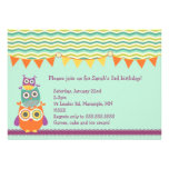 Invitación de la fiesta de cumpleaños del trío del