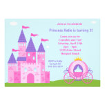 Invitación de la fiesta de la princesa cumpleaños