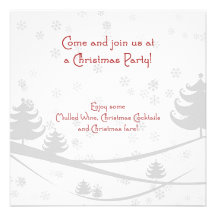 Invitación de la fiesta de Navidad