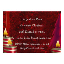 Invitación de la fiesta de Navidad
