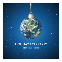 Invitación de la fiesta de Navidad del día de fies