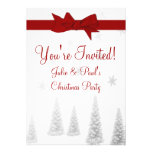 Invitación de la fiesta de Navidad del libro de re