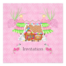 Invitación de la fiesta de Navidad del pan de jeng