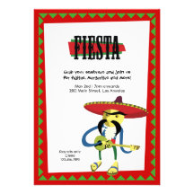 Invitación de la fiesta del Mariachi de Cinco de M