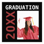 Invitación de la foto de la graduación 20XX