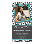 Invitación de la foto de la graduación del estampa tarjetas fotograficas 