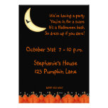 Invitación de la frontera de la Jack-O-Linterna de