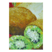 Invitación de la fruta de kiwi