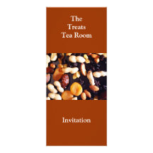 Invitación de la fruta y de la nuez