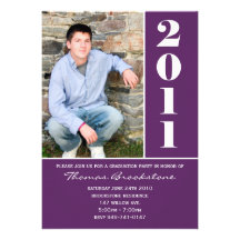 Invitación de la graduación