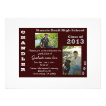 Invitación de la graduación